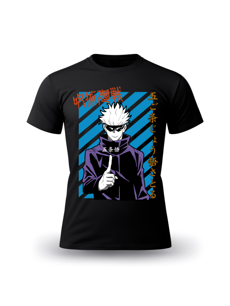 17. Saturo Gojo-3 Jujutsu Kaisen Anime T-shirt